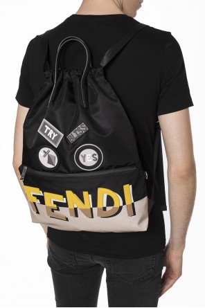 Patched backpack, zdjęcie 2 Patched backpack od Fendi